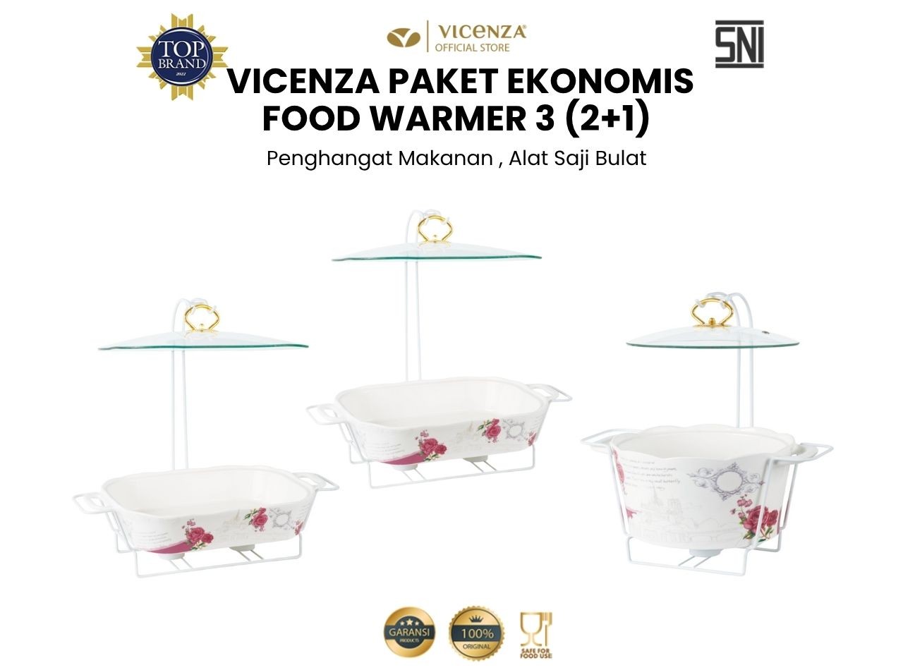 Paket Ekonomis Food Warmer 3 (2+1) Eternity